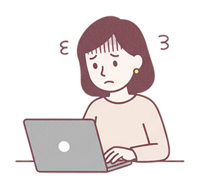 分厚い法律書を前に、求人票の法的要件を確認して疲れている担当者